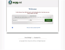 Tablet Screenshot of ecyg.net